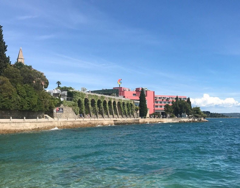 Portorož Beach, Portorož, Slovenian Littoral, Slovenia